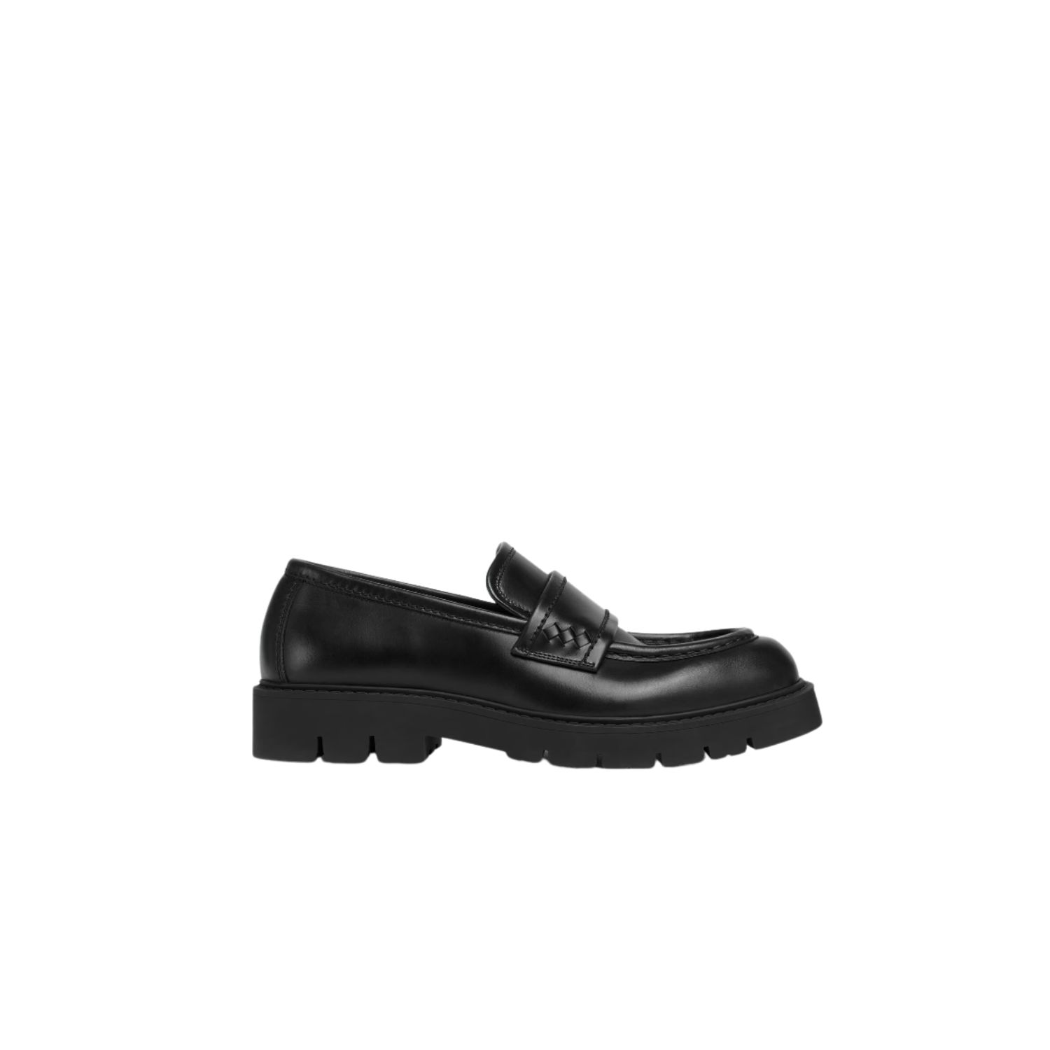 B0tt*ga Ven*ta Haddock Loafer Black For Men – 763711V2WT01000