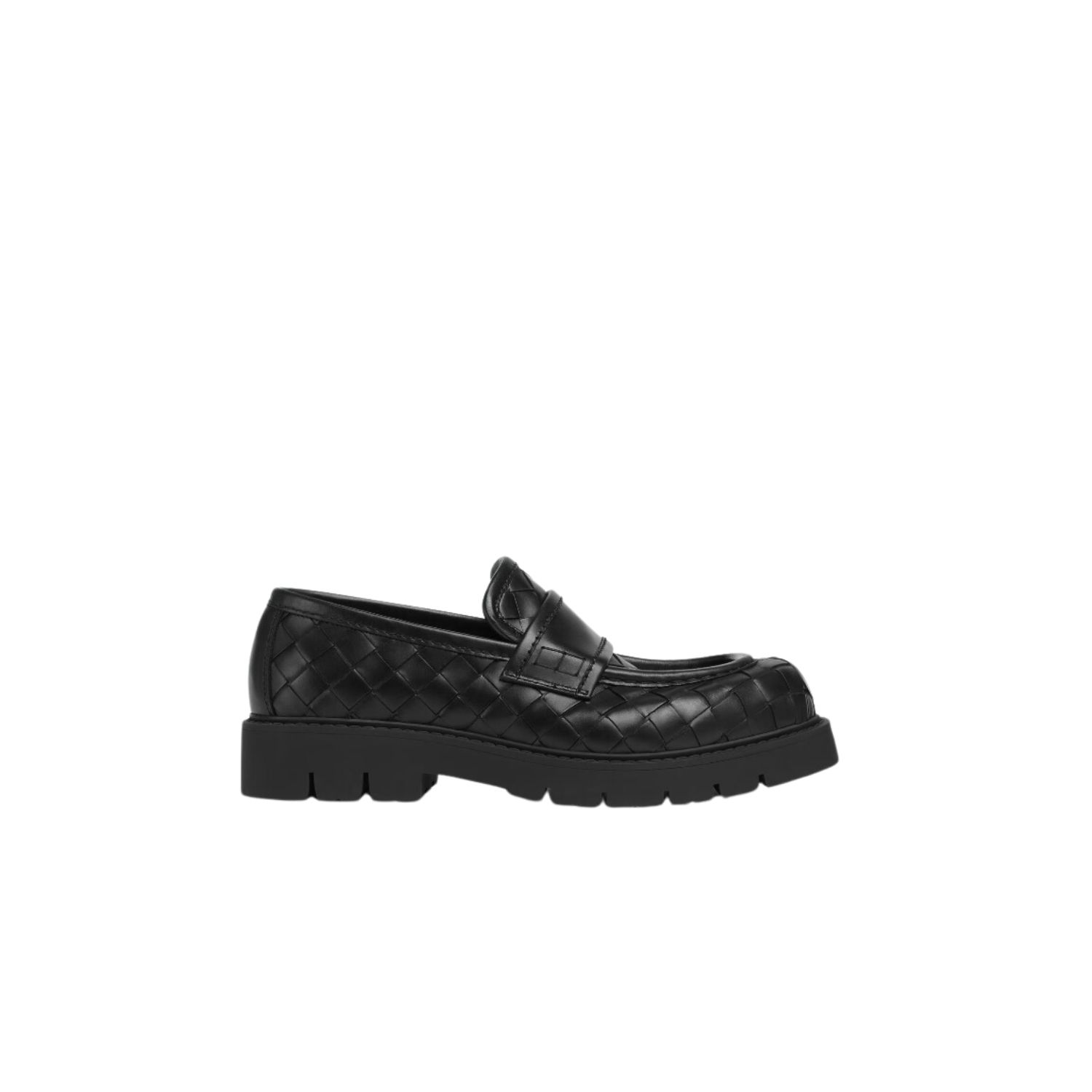 B0tt*ga Ven*ta Haddock Loafer Black For Men – 764508V2WT01000