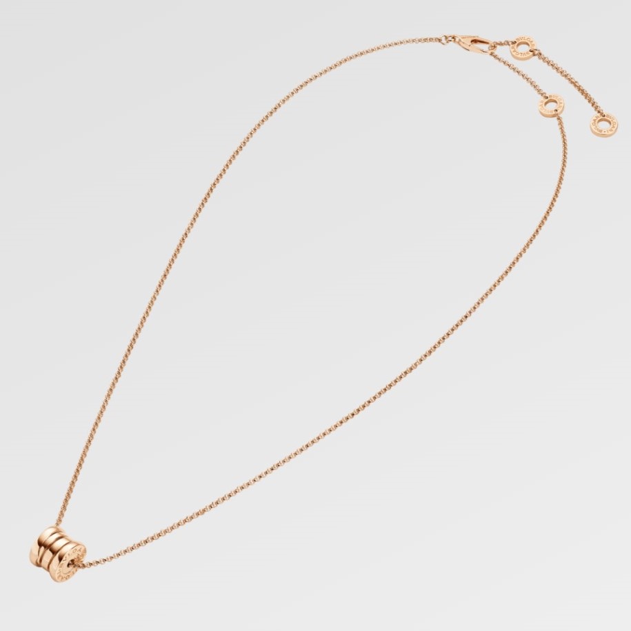 Bv1g*ai B.zero1 Necklace Rose Gold For Women 357255