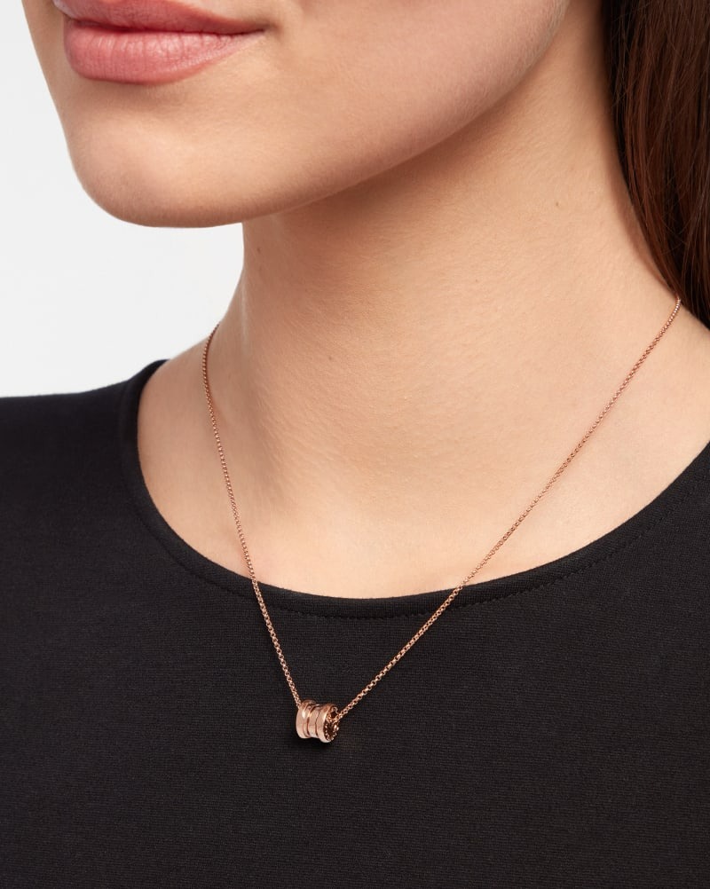 Bv1g*ai B.zero1 Necklace Rose Gold For Women 357255