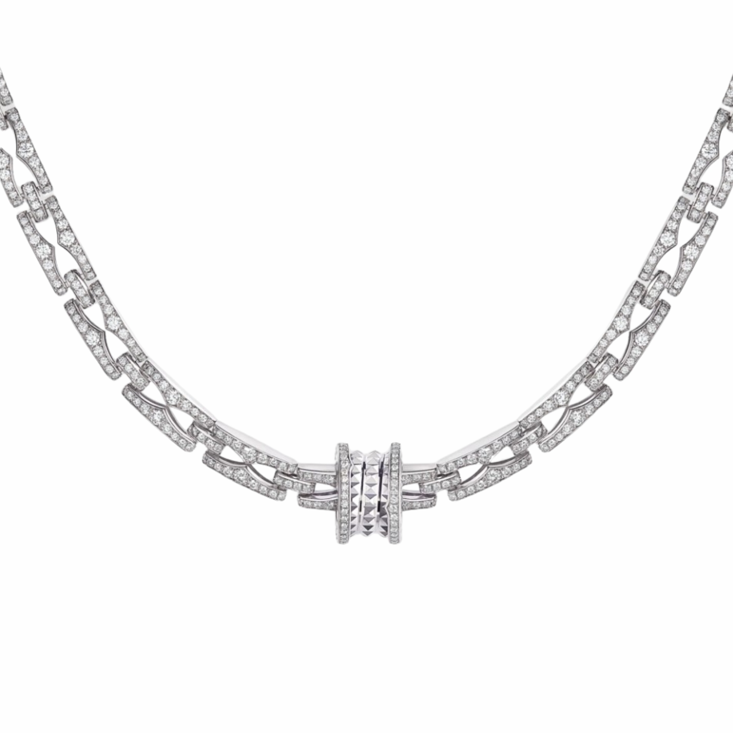 Bv1g*ai B.zero1 Necklace White Gold For Women 358320