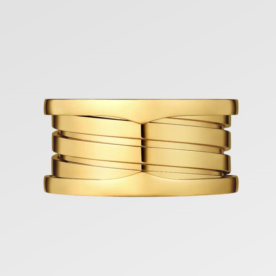 Bv1g*ai B.zero1 Ring Yellow Gold For Women 346589