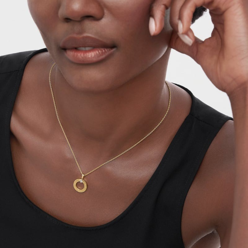 Bv1g*ai Necklace Yellow Gold For Women 361078
