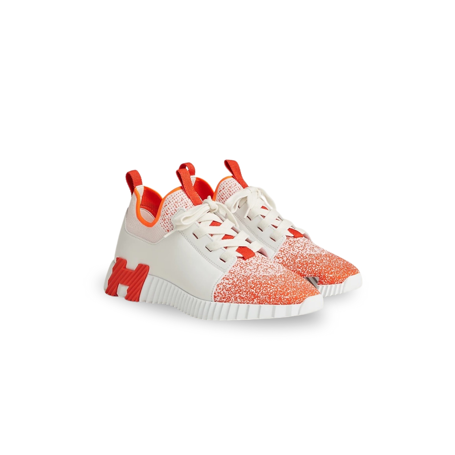 H**me5 Depart Slip-On Sneaker Orange/Blanc For Men H231778ZHH5420