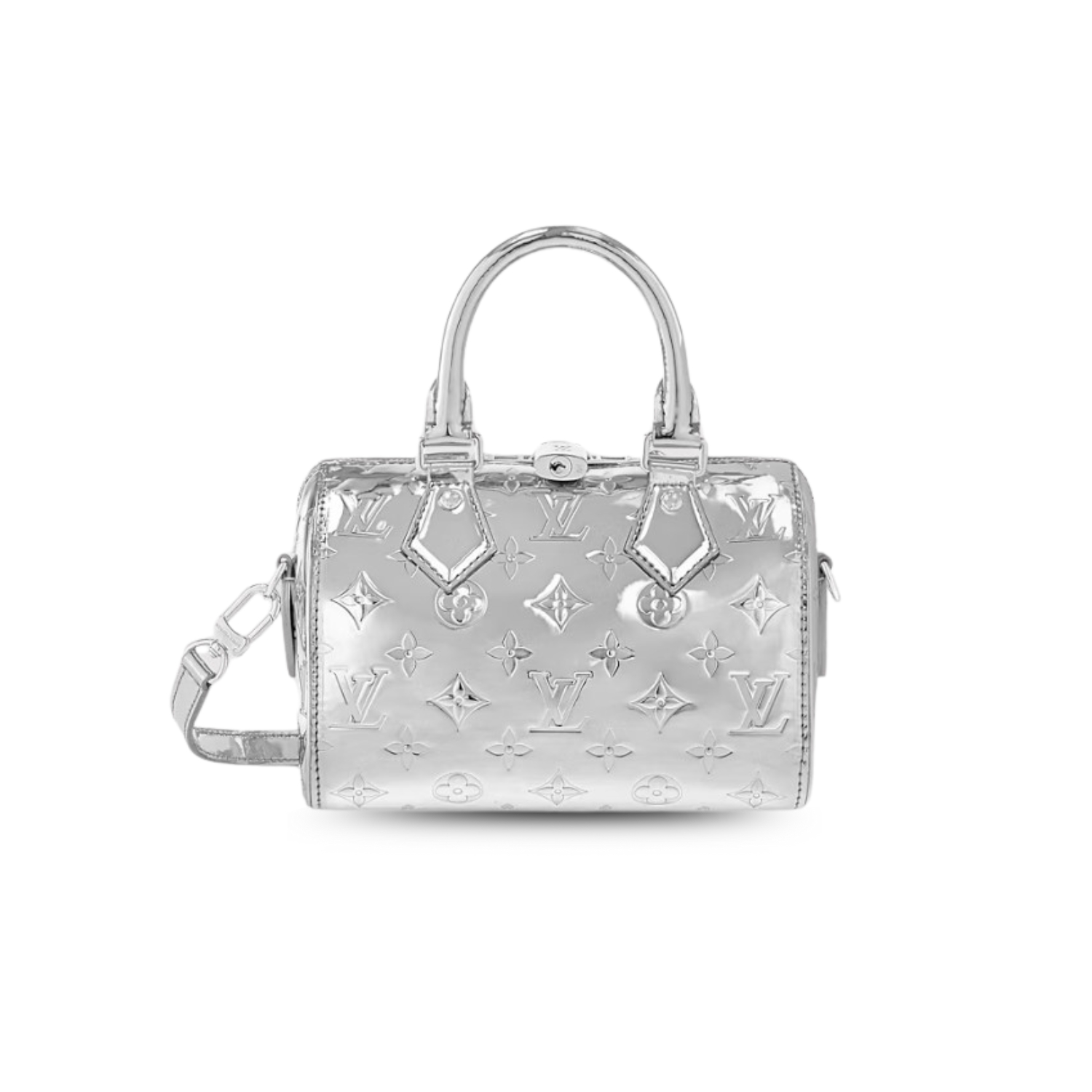 L0vis Vvtt0n Speedy Bandoulière 20 Handbag Silver For Women 8.1in/20cm M11987