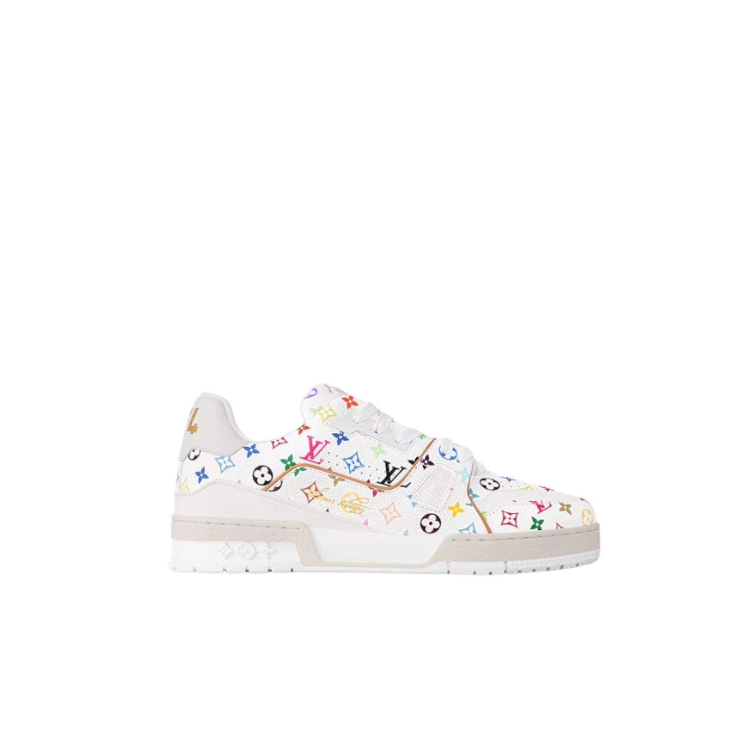 L0vis Vvtt0n LV x TM LV Trainer Sneaker Multicolored Blanc For Women – 1AGZDN