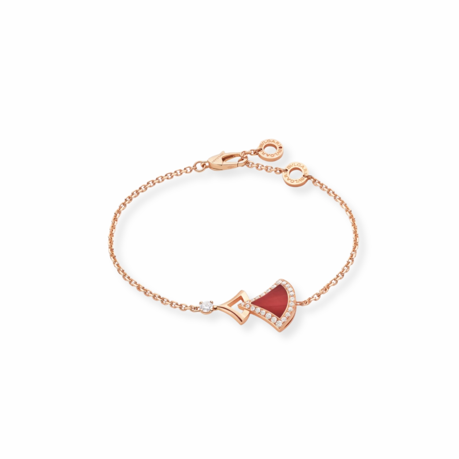 Bv1g*ai Divas’ Dream Bracelet Rose Gold For Women 360074