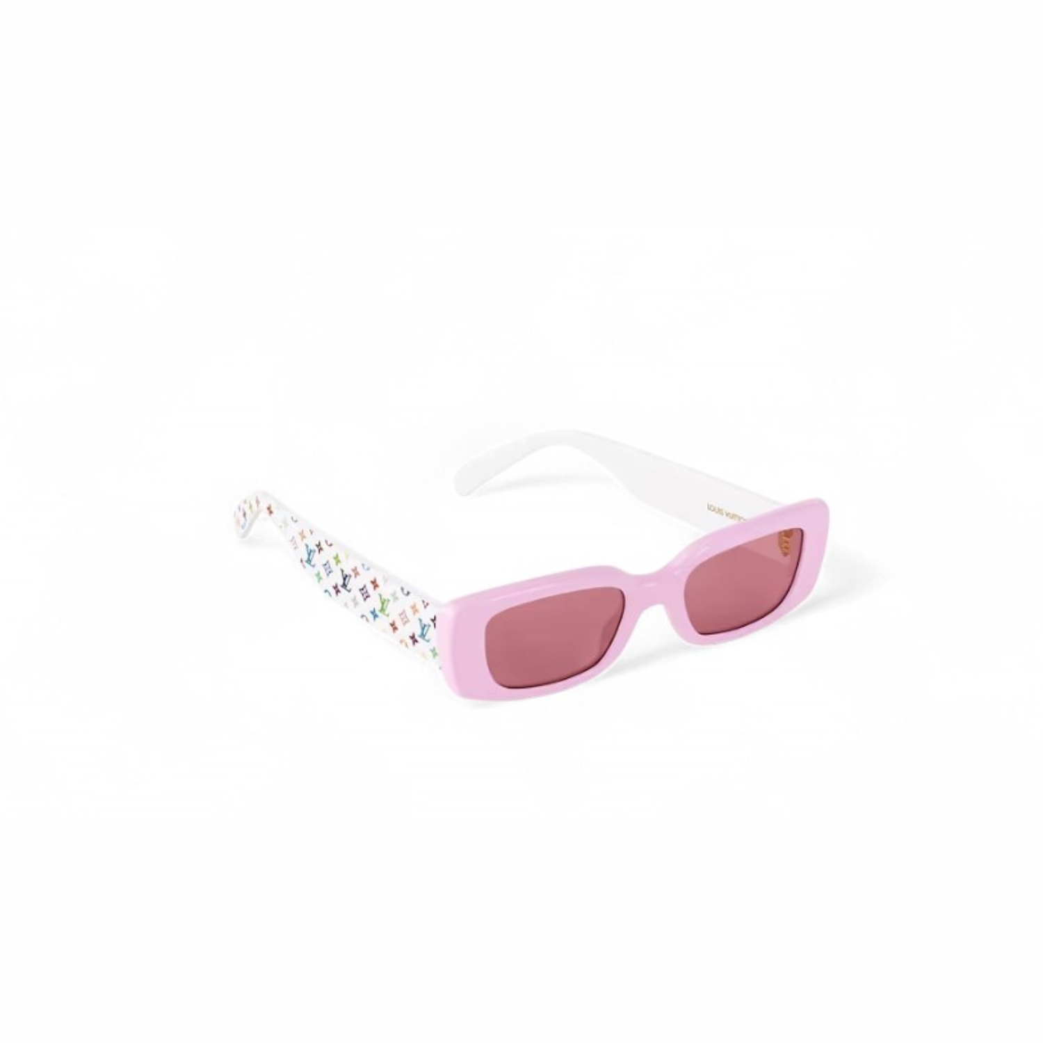 L0vis Vvtt0n LV x TM Multigram Cat Eye Sunglasses Rose Blanc For Women Z2711W