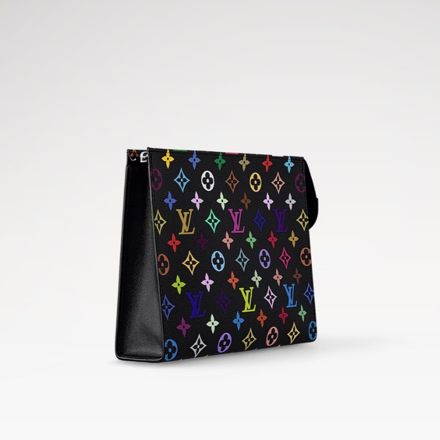 L0vis Vvtt0n LV x TM Toiletry Pouch Multicolore Noir 9.8in/25cm M13746