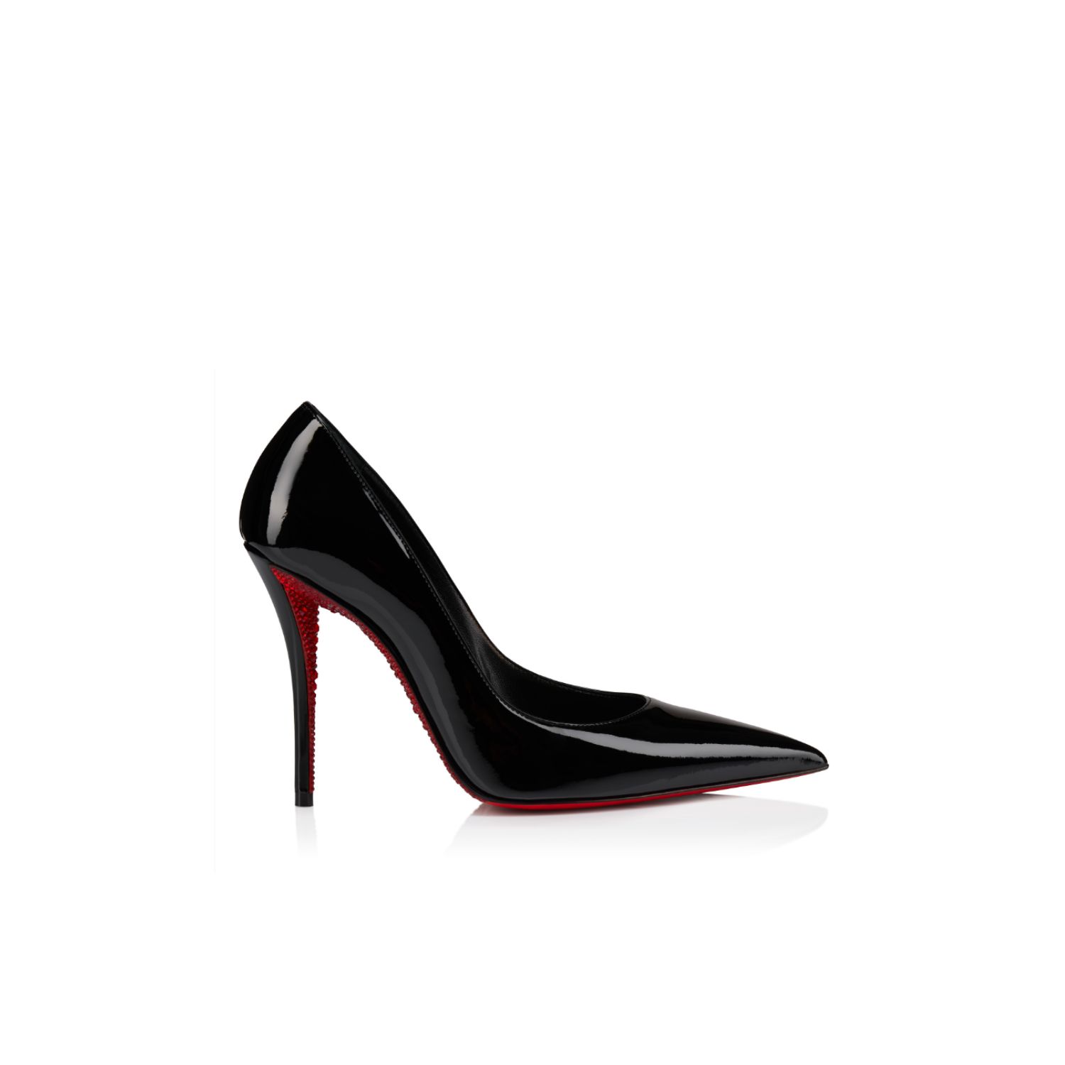 Chr1st1an Louboutin Miss Z Suola Strass Black For Women 100mm – 1250917B439