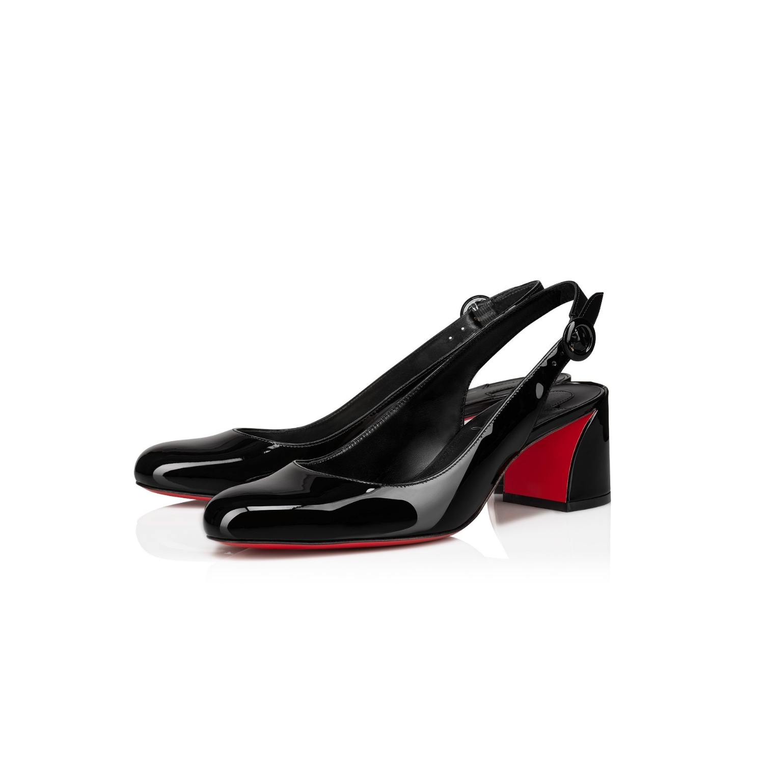 Chr1st1an Louboutin So Jane Sling Pumps Black For Women 55mm 3230029B439