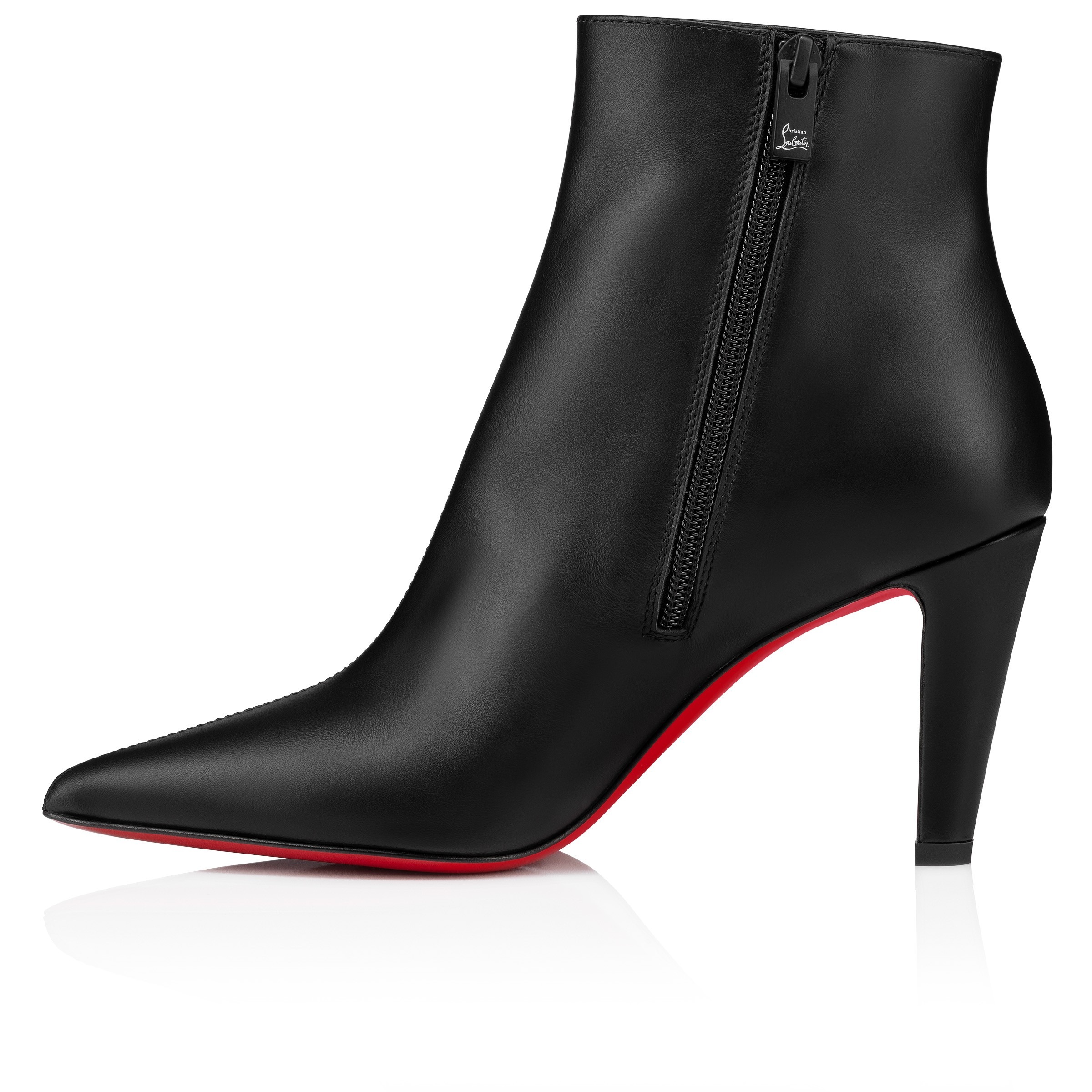 Chr1st1an Louboutin Vibella Booty Boots Black For Women 85mm 1250542BK01