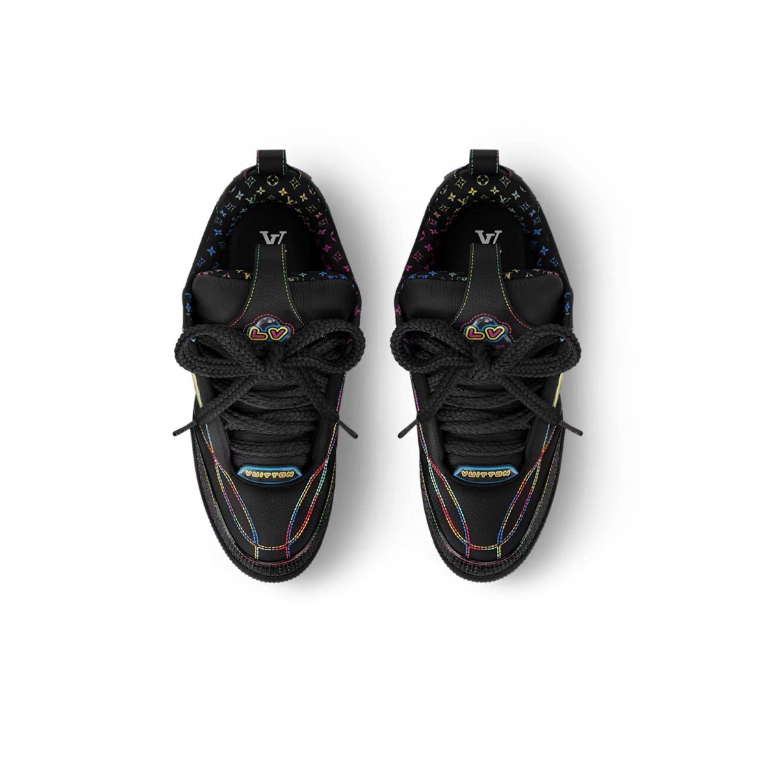 L0vis Vvtt0n Skate Sneaker Black For Men – 1AH599
