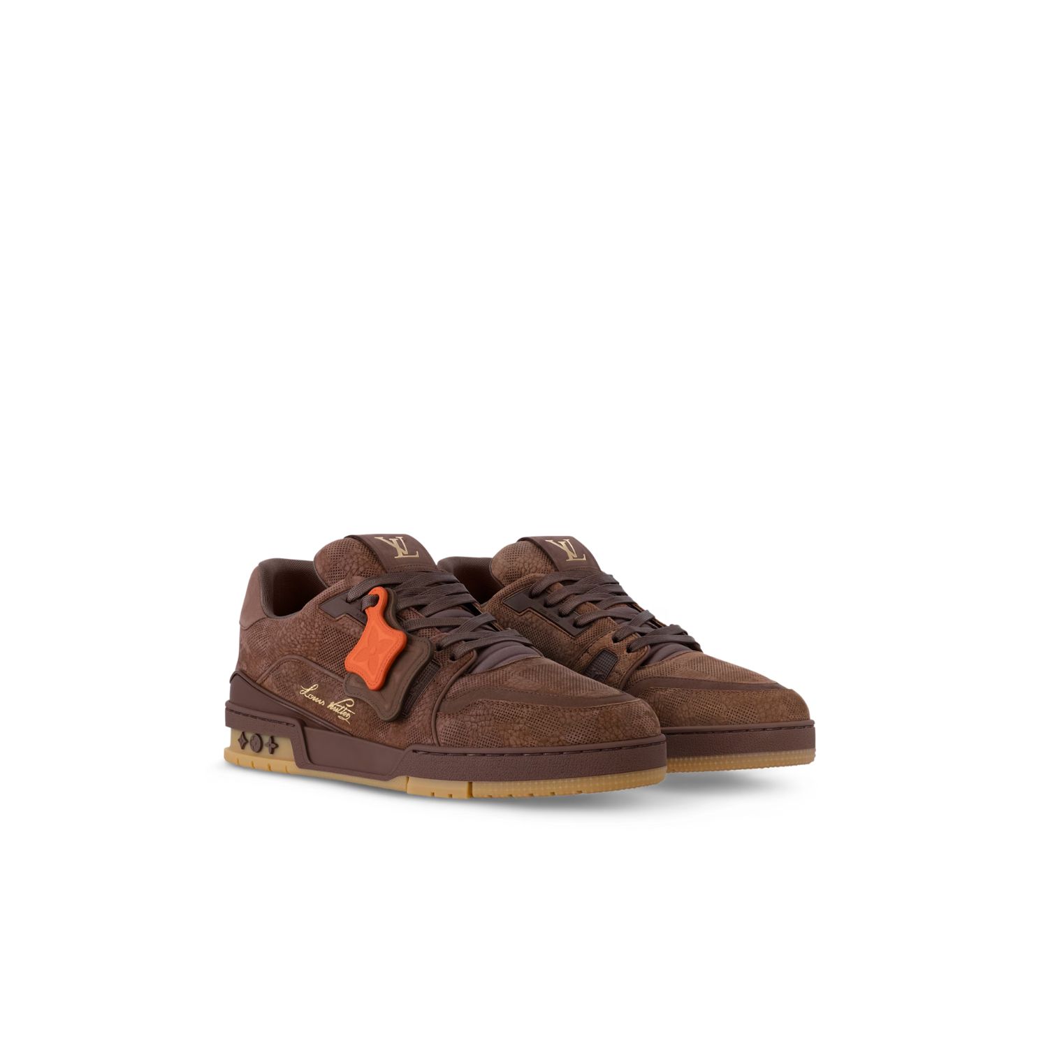 L0vis Vvtt0n Trainer Sneaker Brown For Men – 1AH637