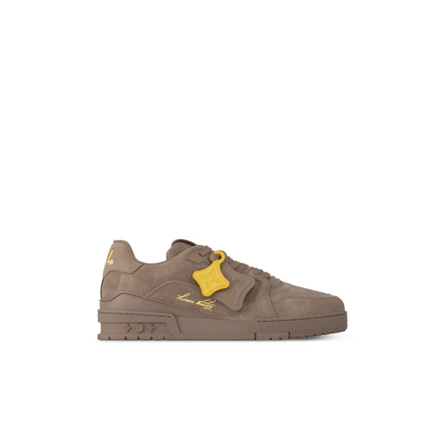 L0vis Vvtt0n Trainer Sneaker Taupe Brown For Men – 1AH618