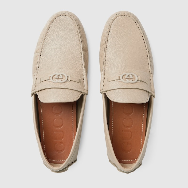Gvc*1 Driver Loafer Oatmeal For Men 820658 AAEFR 9511