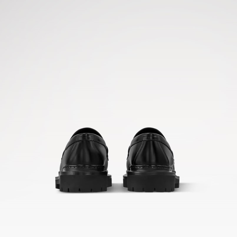 L0vis Vvtt0n Major Loafer Black For Men 1AHRF8