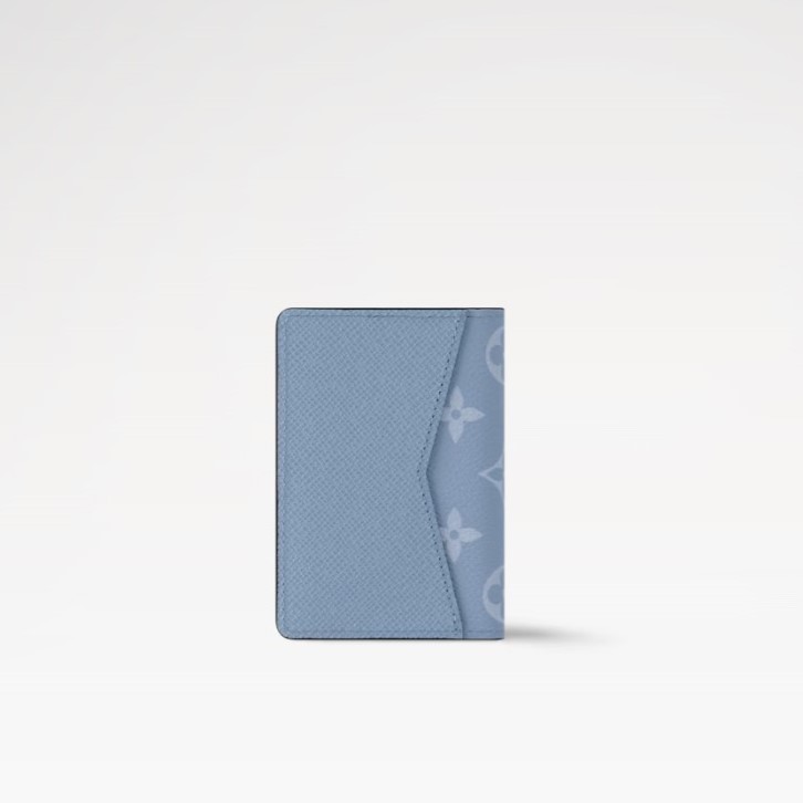 L0vis Vvtt0n Pocket Organizer Sky Blue For Men 4.4in/11cm M14112