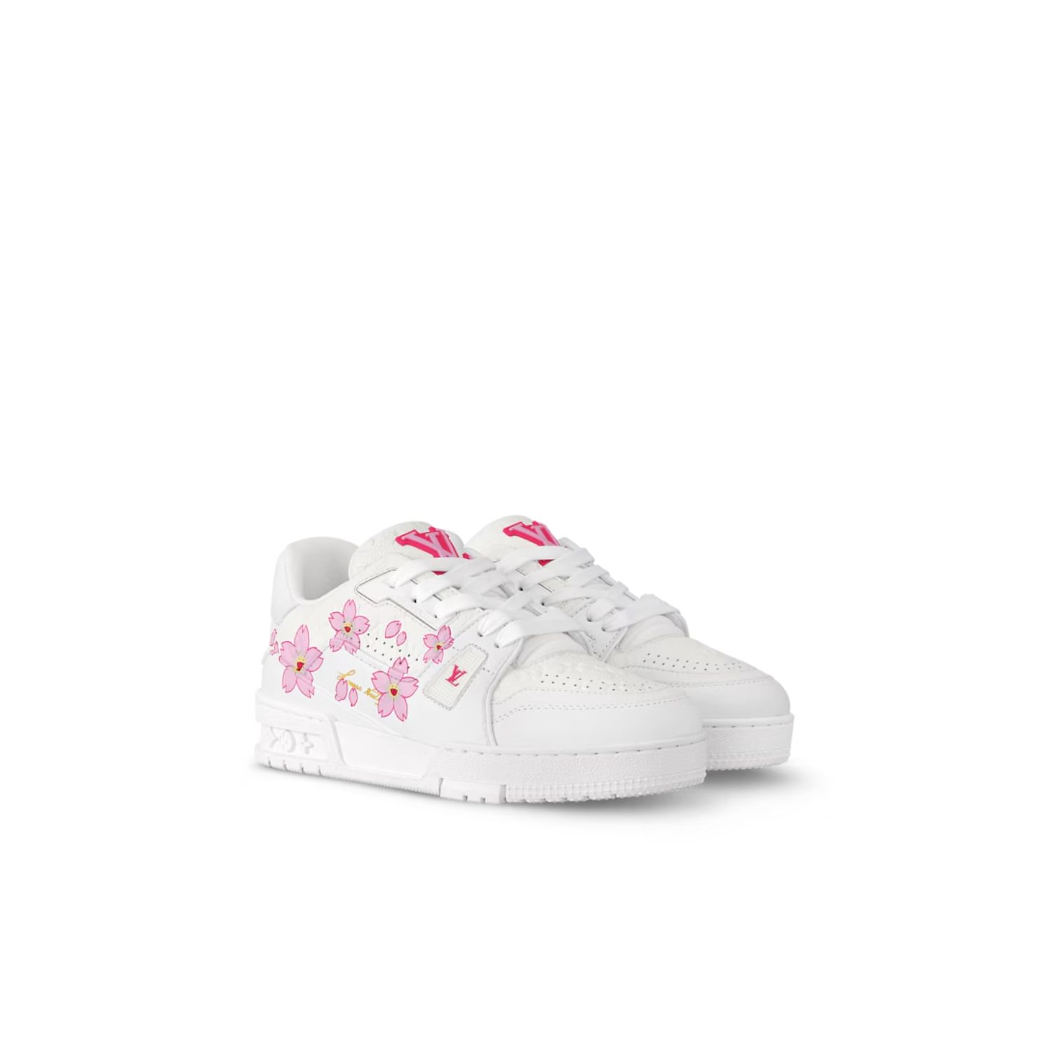 L0vis Vvtt0n LV x TM LV Trainer Sneaker White For Women – 1AGZEJ