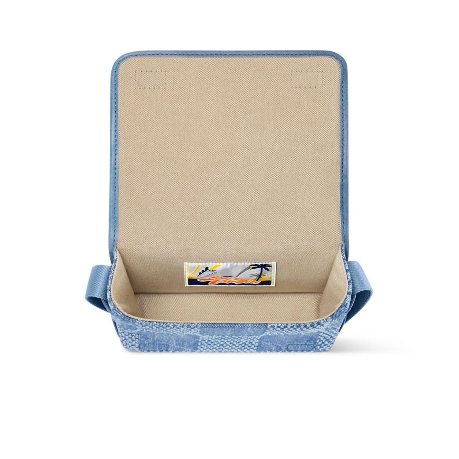 [True-to-ORIGINAL] L0vis Vvtt0n Bosphore Wearable Wallet Blue For Men 19cm/7.5in – N00210