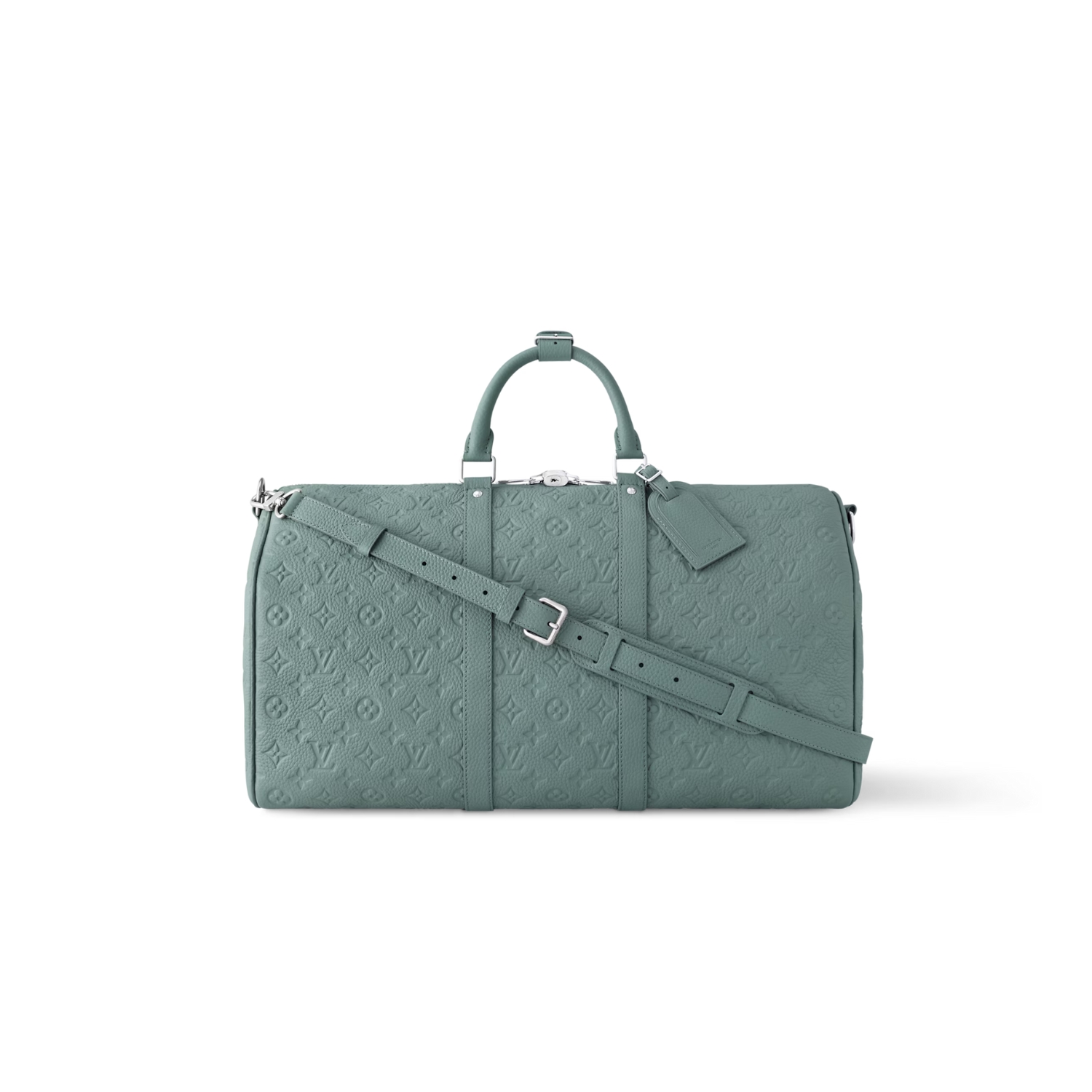 L0vis Vvtt0n Keepall Bandoulière 50 Misty Lake Green 19.7in/50cm M13976