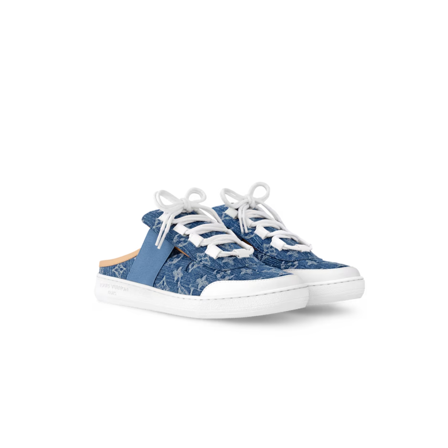 L0vis Vvtt0n Lous Open Back Sneaker Blue For Women 1AGZEZ