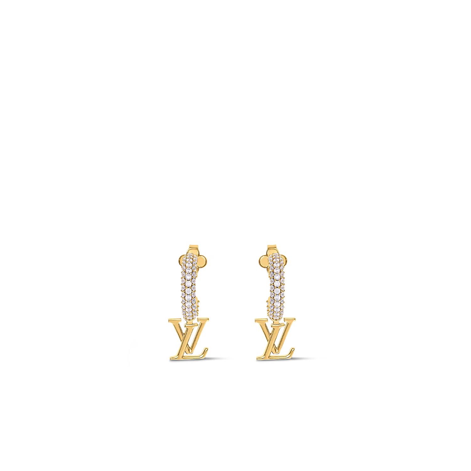 L0vis Vvtt0n Iconic Earrings Gold-Toned For Women – M01732
