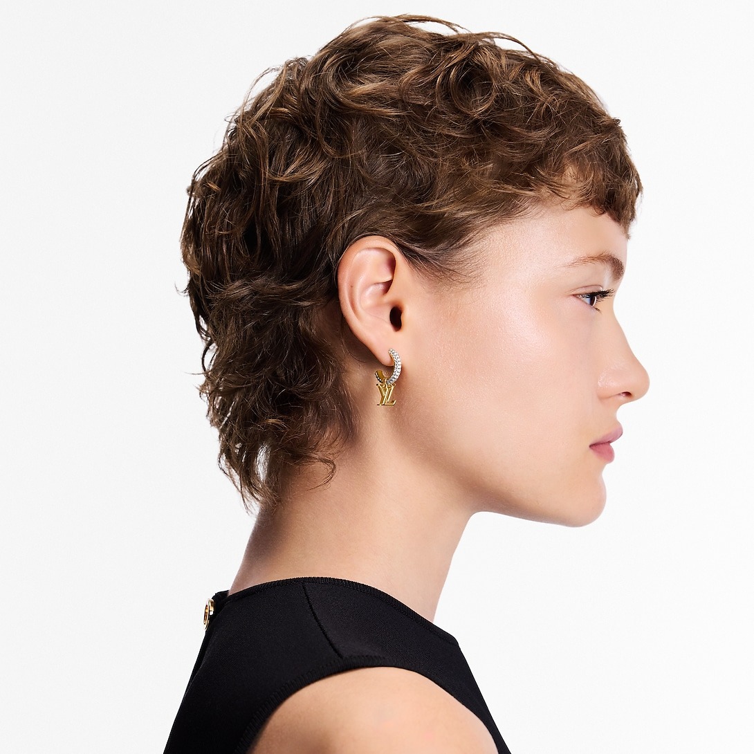 L0vis Vvtt0n Iconic Earrings Gold-Toned For Women – M01732