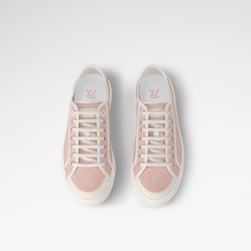 L0vis Vvtt0n LV Lagoon Sneaker Pink For Women 1AGYFO