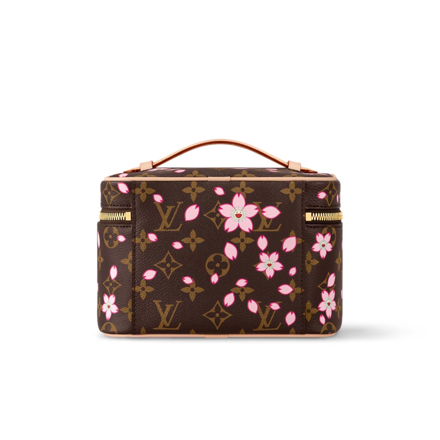 L0vis Vvtt0n LV x Murakami Nice Mini Sakura Brown For Women 20cm/7.9in – M14181