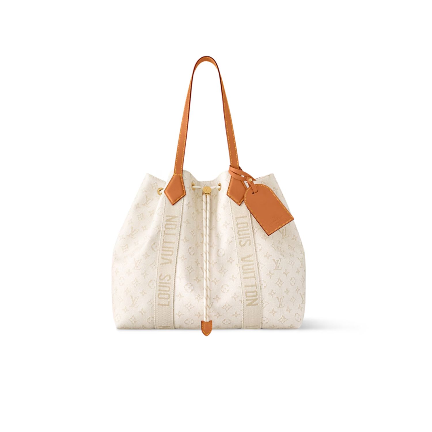 L0vis Vvtt0n Marina Tote Bag Off-White For Men 49cm/19in – M14652