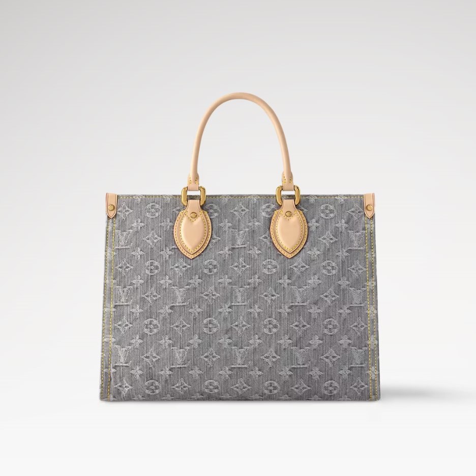 L0vis Vvtt0n OnTheGo MM Washed Gray For Women 13.8in/35cm M13189