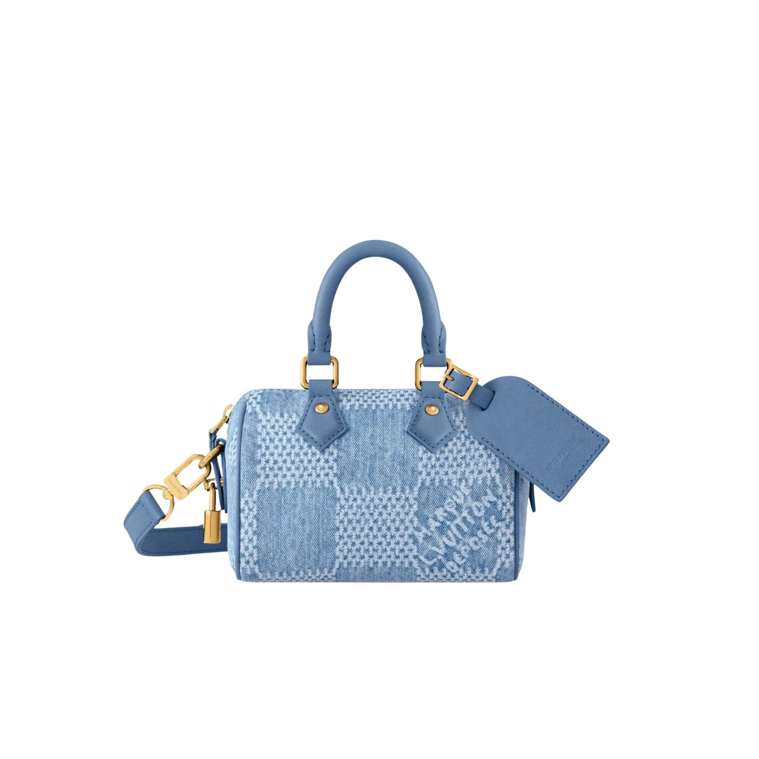 L0vis Vvtt0n Speedy 18 Bandoulière Bags Blue For Men 18cm/7.1in – N00208