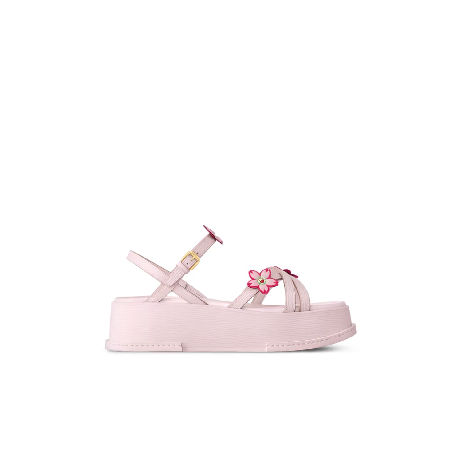 L0vis Vvtt0n LV x TM Maya Platform Sandal Light Pink For Women – 1AGWO2