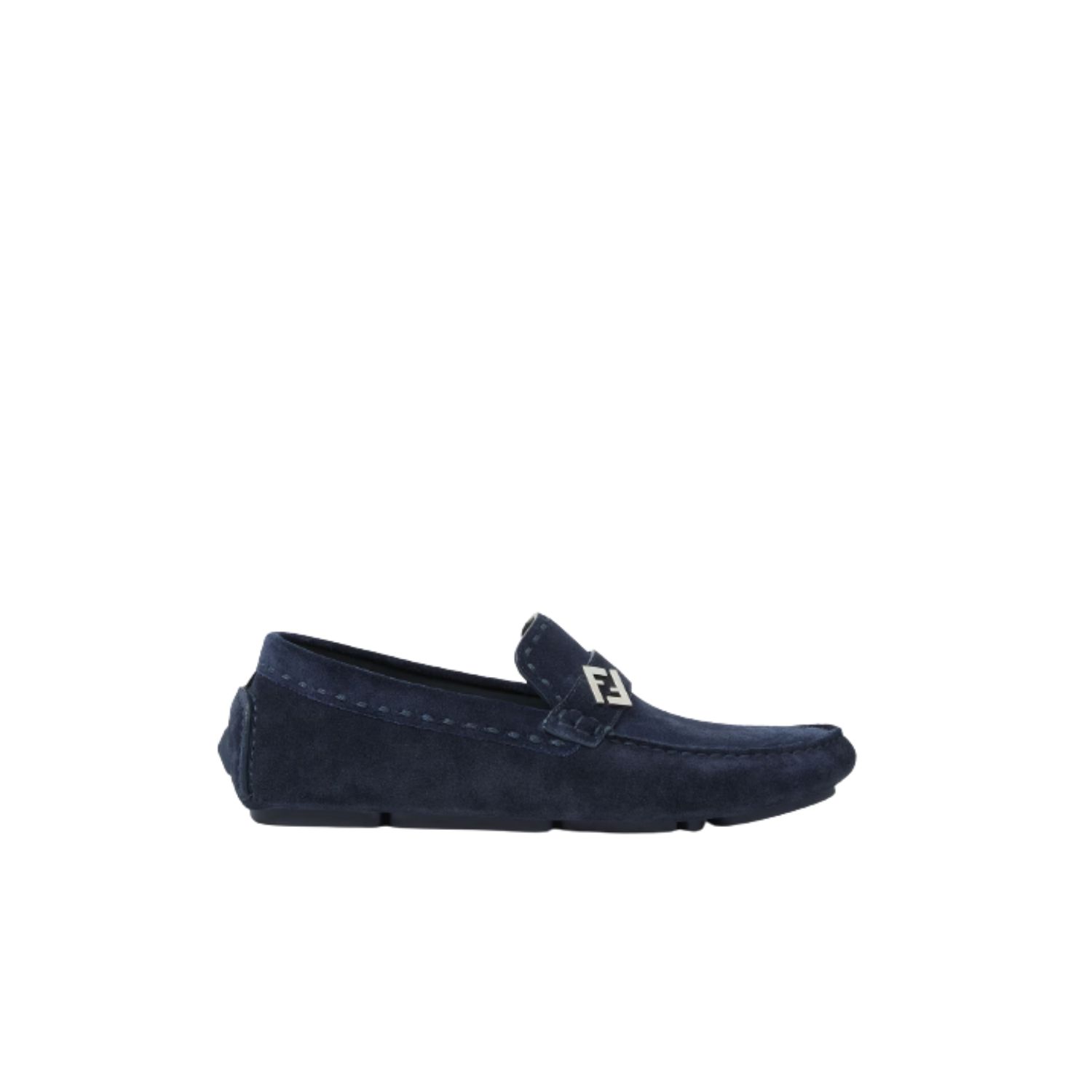 F**di Drivers Loafer Navy Blue For Men – 7D1682QK9F0QB0