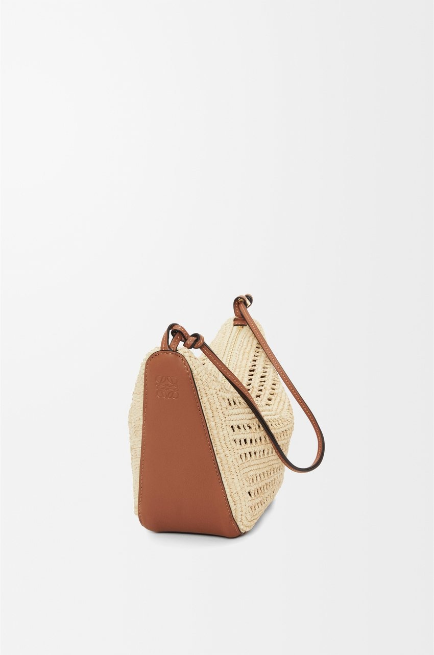 L0ew* Mini Hammock Hobo Raffia Natural For Women 17cm/6.7in – A538G13X09