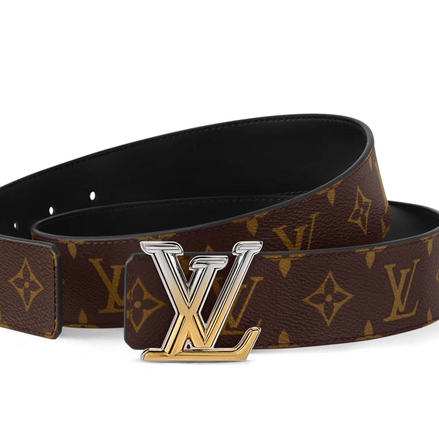L0vis Vvtt0n LV Dimension Gradient 40mm Reversible Belt Monogram For Men M4068V