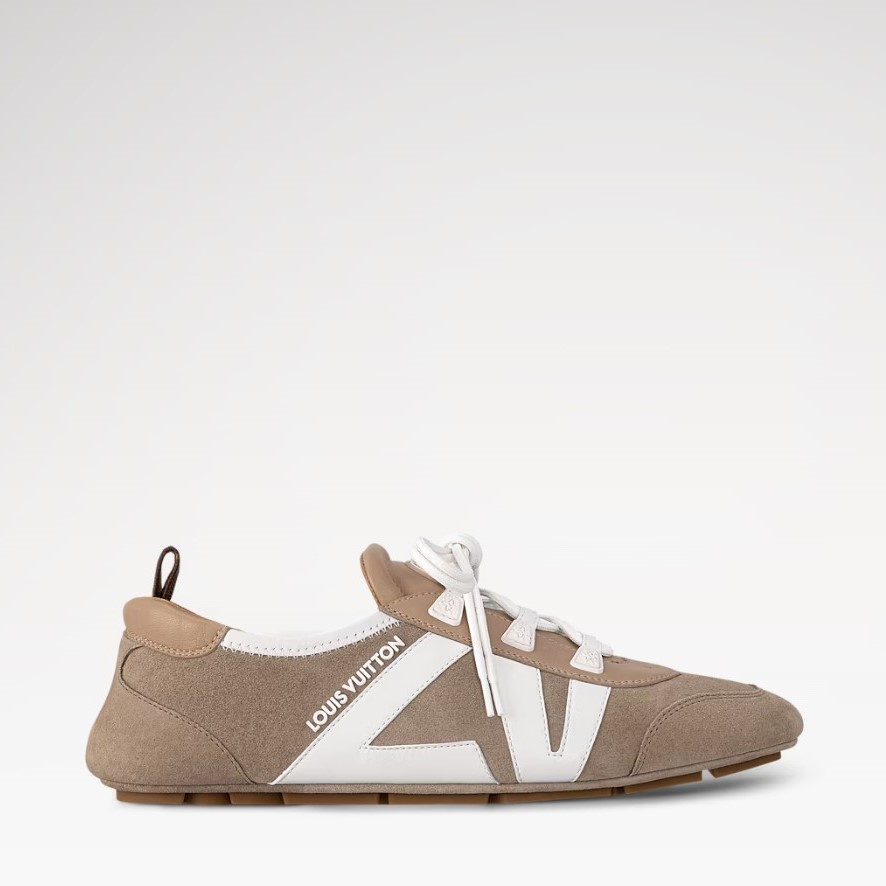 L0vis Vvtt0n LV Sneakerina Hazelnut Brown For Women 1AHNFA