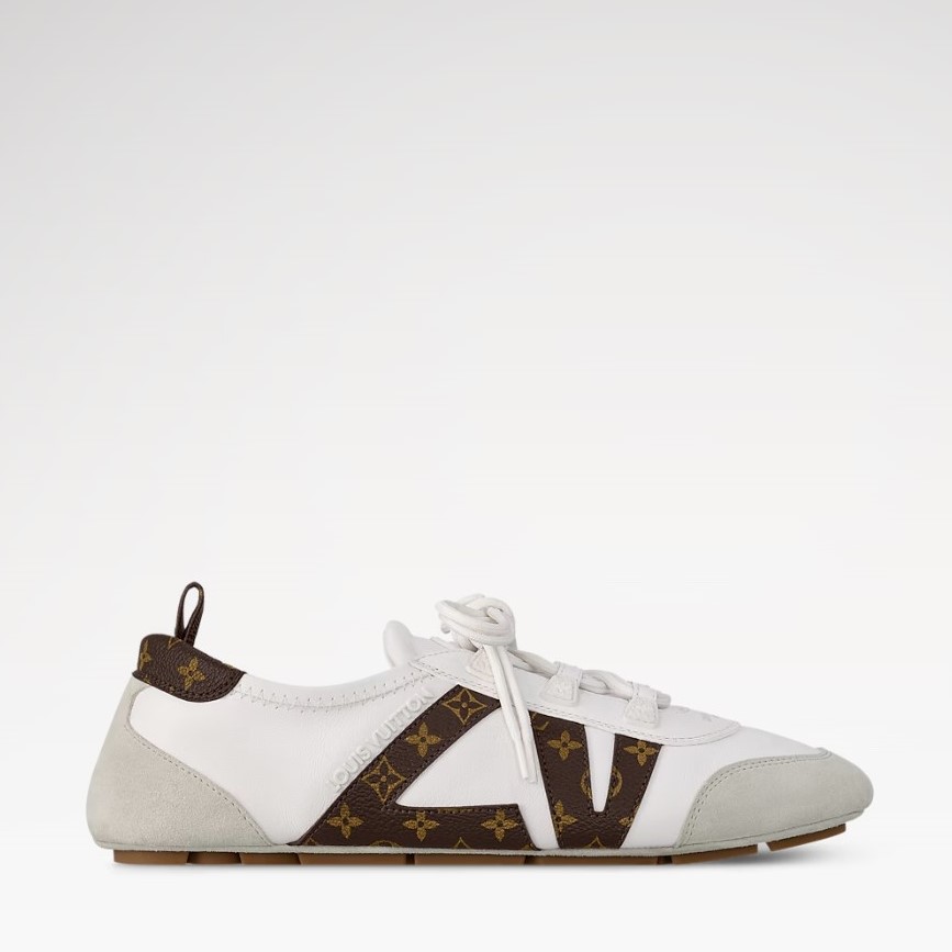 L0vis Vvtt0n LV Sneakerina White For Women 1AHNC6