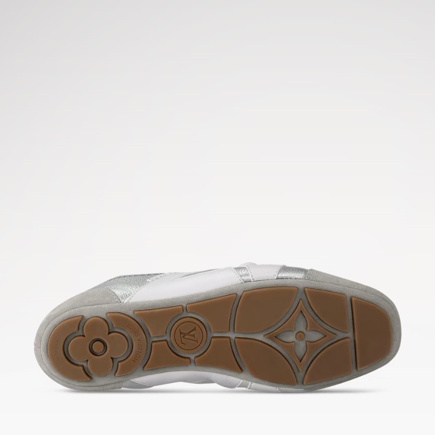 L0vis Vvtt0n LV Sneakerina Silver For Women 1AHOJD