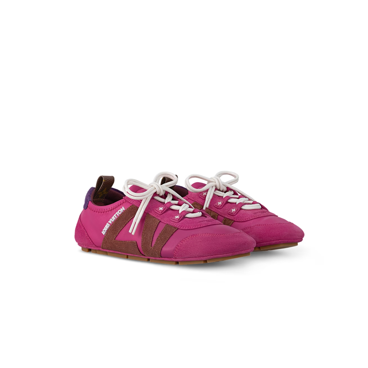 L0vis Vvtt0n LV Sneakerina Fuchsia Pink For Women 1AHNEE