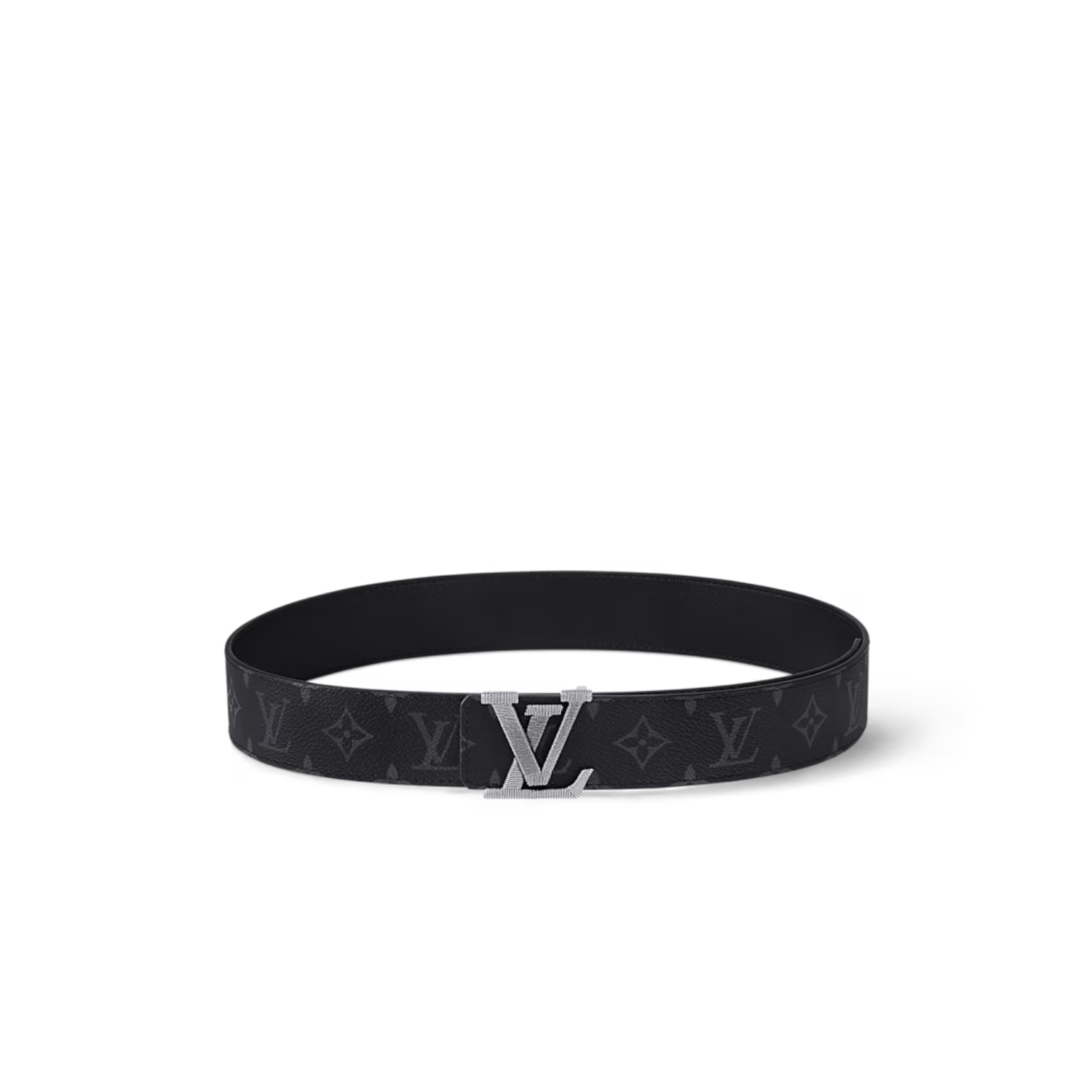 L0vis Vvtt0n LV Stitch 40mm Reversible Belt Monogram Eclipse For Men M8560U