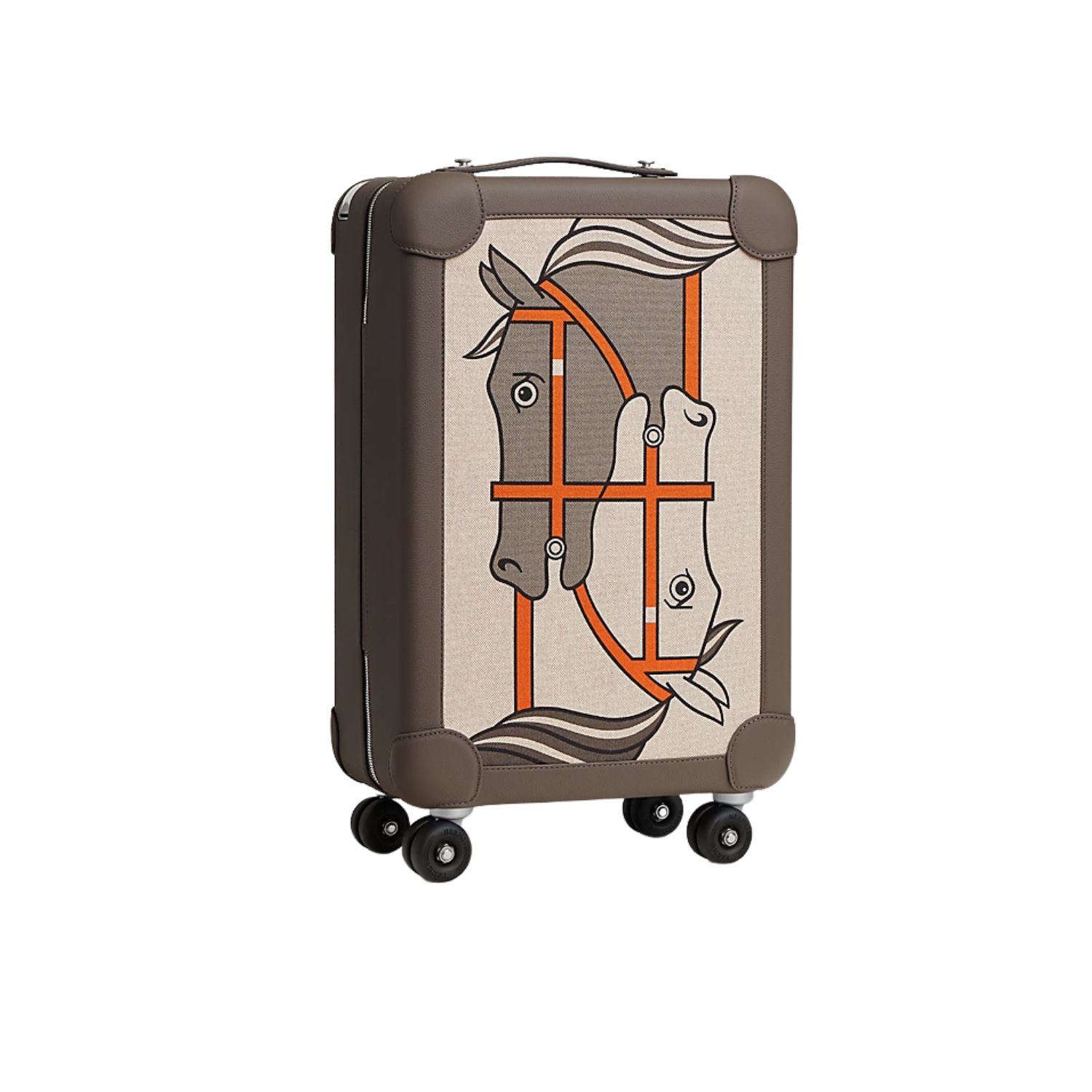 H**me5 R.M.S Cabin Suitcase Beige/Noir 57cm/22in – H087172CMAA