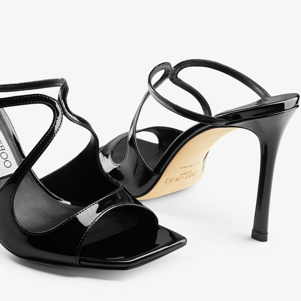 J1m*y Ch00 Anise 95 Black For Women ANISE95PAT