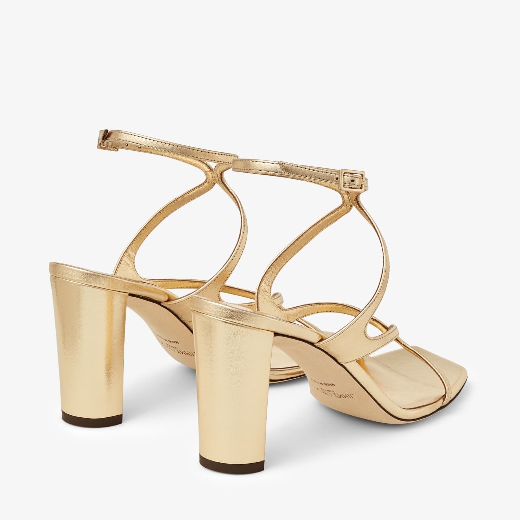 J1m*y Ch00 Azie 85 Gold For Women AZIE85MNA