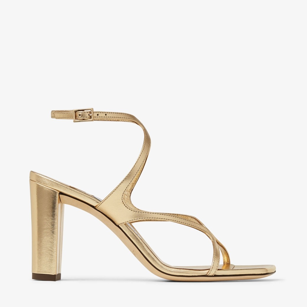 J1m*y Ch00 Azie 85 Gold For Women AZIE85MNA