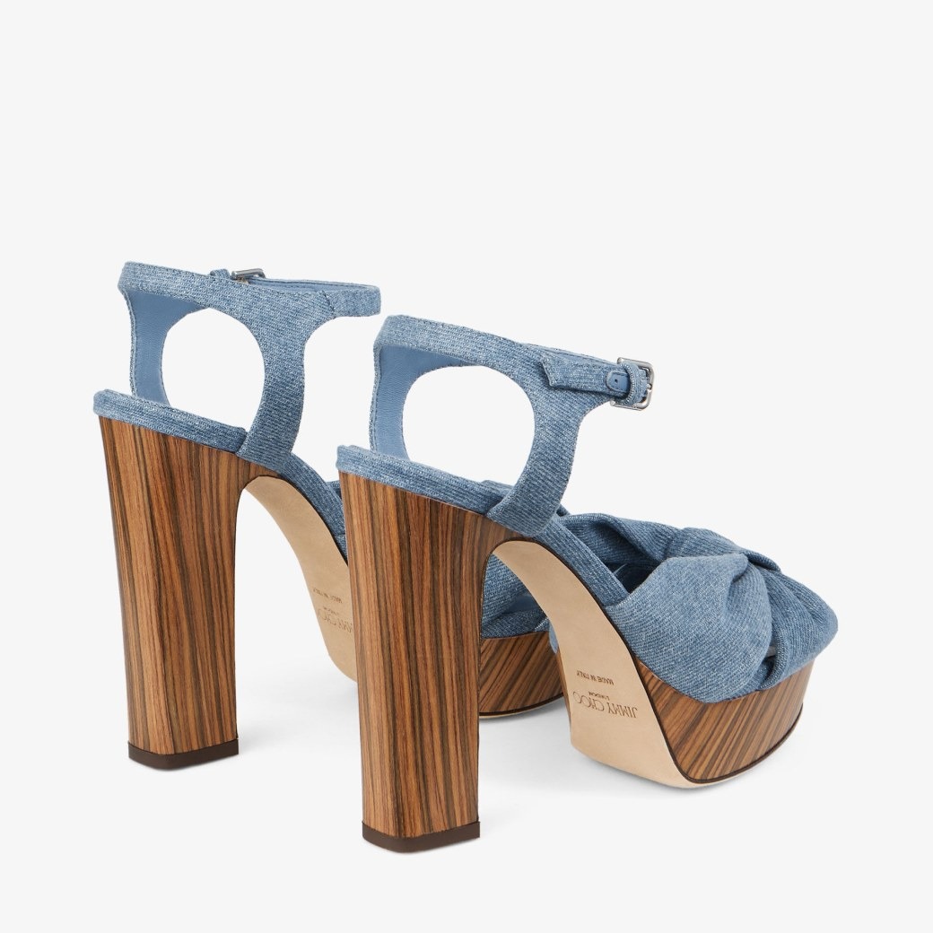 J1m*y Ch00 Heloise 120 Blue Haze For Women HELOISE120RYF