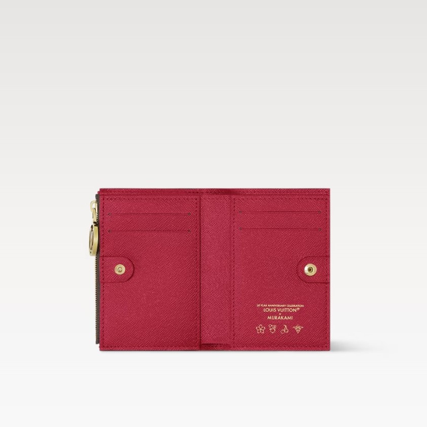 L0vis Vvtt0n LV x TM Lisa Wallet Monogram For Women 3.5in/9cm M13420