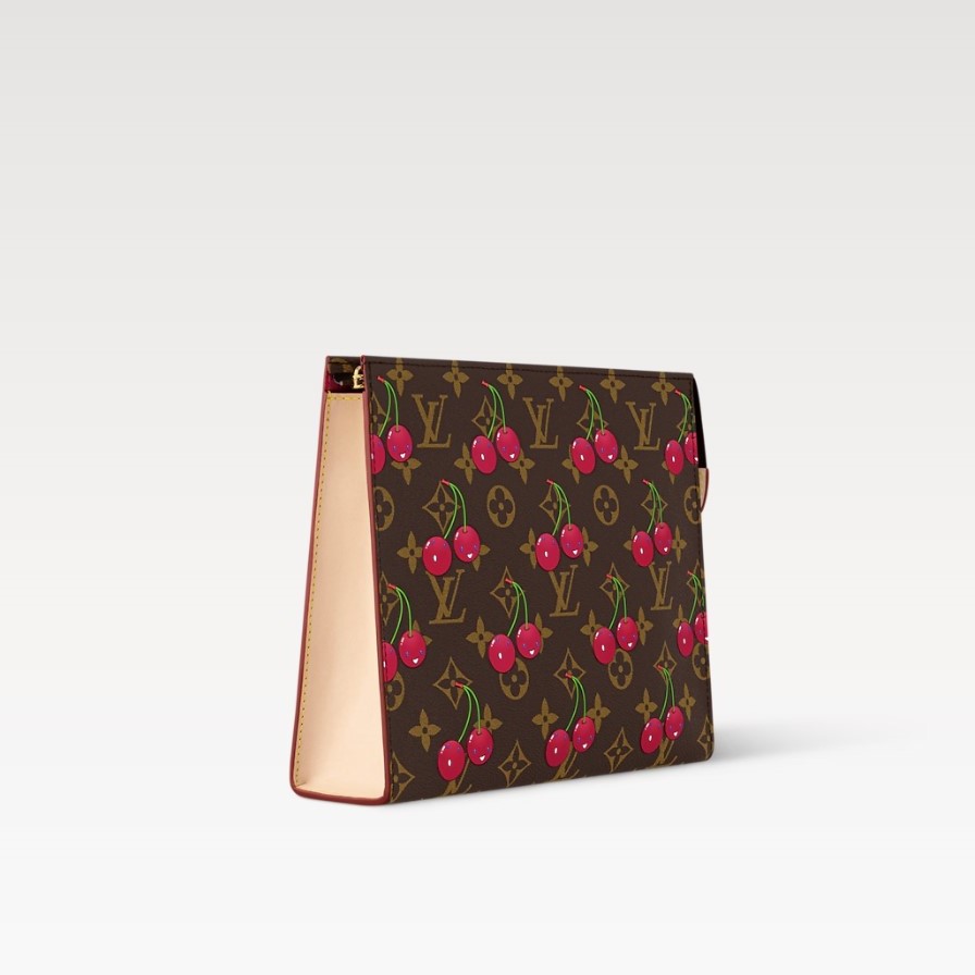 [True-to-ORIGINAL] L0vis Vvtt0n LV x TM Toiletry Pouch Monogram For Women 7.9in/20cm M14372
