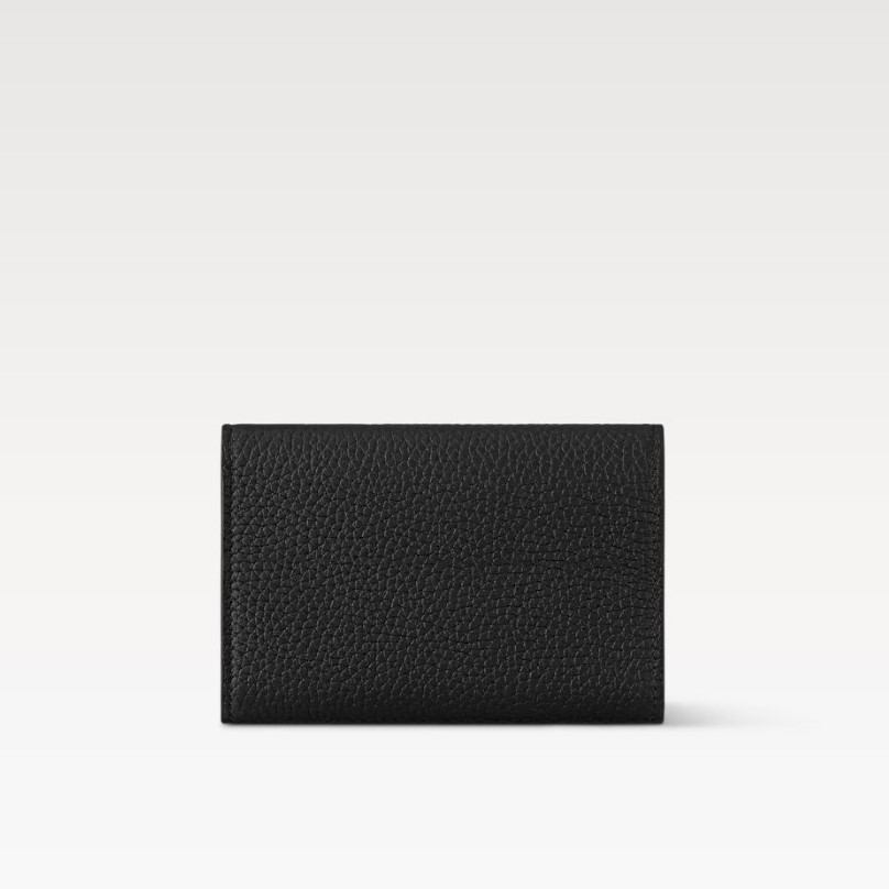 L0vis Vvtt0n LV x TM Capucines Compact Wallet Black For Women 5.3in/13.5cm M22889
